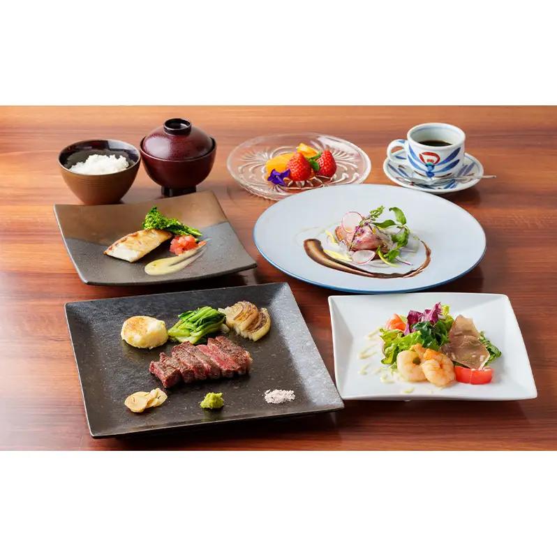 鉄板焼き 「知喜多」 スペシャルランチコース 2名様 お食事チケット 【有効期間 6カ月】 ペア お食事 食事券 チケット スペシャル ランチ 鉄板焼き 知喜多 東京都 大田区