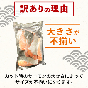 訳あり 鮭切身 約1kg サケ しゃけ 魚 鮭
