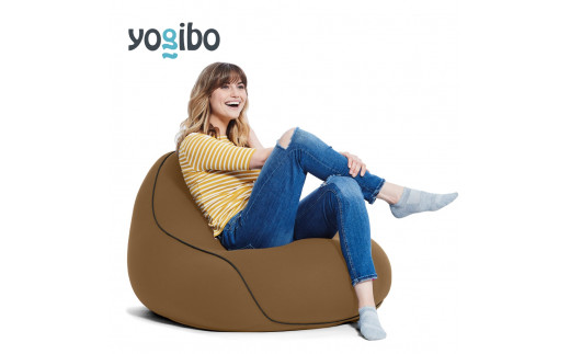 M347-3　Yogibo Lounger(ヨギボー ラウンジャー)チョコレートブラウン 2週間程度で発送