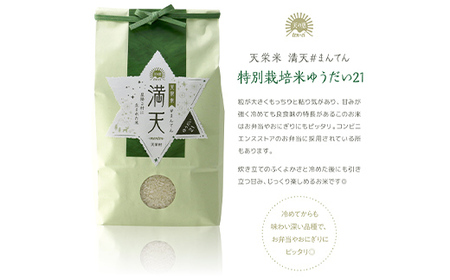 【先行予約】「満天」食べ比べギフト各2kg(ゆうだい21・特別栽培米 コシヒカリ) 白米 精米 米 コメ 天栄米 天栄村 ギフト 贈答 プレゼント F21T-261