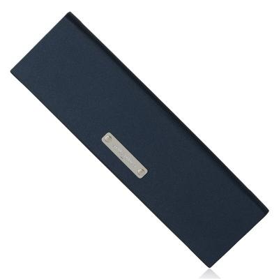 ふるさと納税 八尾市 スマートふくさ 袱紗 ポケットティッシュ入れ付き(ネイビー)(B305)