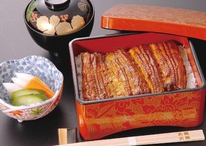 大穀のうなぎ蒲焼6袋、うなぎの骨からあげ2袋セット【要冷凍】／（国産ニホンウナギ）