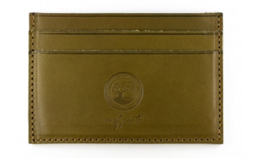 maf pinto レザーカードケース オリーブ