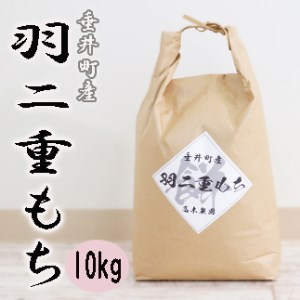 ≪令和6年産≫ 新米 岐阜県産羽二重もち10kg（5kg×2）