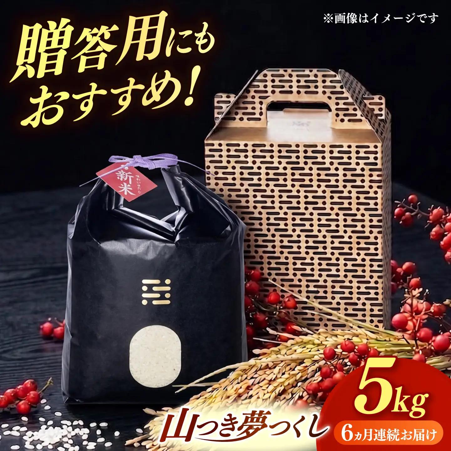 【全6回定期便】農薬 を使わずに育てた 山つき   夢つくし 5kg【築上町】 / itoshimacco / 株式会社やました[ABEX015]