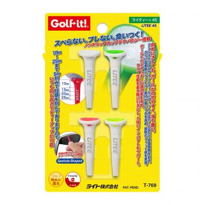 ふるさと納税 館林市 ライト　ライティー45(4本入)ホワイト　T-769　ノンスリップカップテクノロジー　ゴルフティー |  | 03