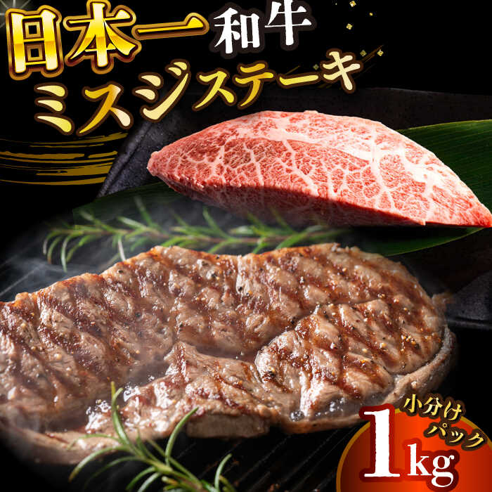 【ふるさと納税】【厳選希少部位】【A4〜A5】長崎和牛ミスジステーキ　約1kg（100g×10p）【株式会社 MEAT PLUS】[DBS031] ミスジステーキ ミスジ みすじ 和牛 牛肉 ステーキ 贅沢 長崎和牛 国産 小分け 贈答 国産和牛