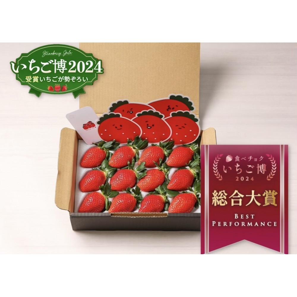 【ふるさと納税】【いちご博総合大賞】やよいひめ 約400g | いちご イチゴ 苺 ストロベリー 冷蔵 甘い 新鮮 完熟 大粒 果物 フルーツ 産地直送 国産 人気 おすすめ 高級 ギフト 贈答 ※2026年1月上旬～4月下旬頃に順次発送予定 ※沖縄・離島への配送不可