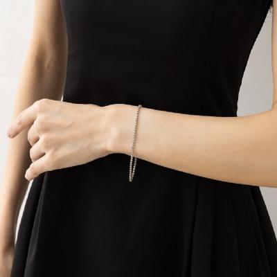 ふるさと納税 甲府市 テニスブレスレット17cmプラチナダイヤモンド1.9ct TB-2_17_pt |  | 03