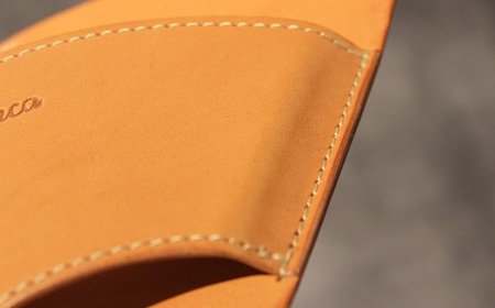 【minca】栃木レザーのコーヒーフィルターケース 自宅やキャンプシーンで ドリッパー のおともに/キャメル　653