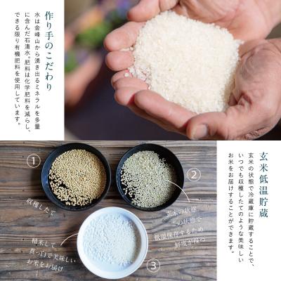 ふるさと納税 南さつま市 <令和7年産 新米・8月発送開始>【玄米低温貯蔵】鹿児島県南さつま市産「金峰コシヒカリ」5kg |  | 01