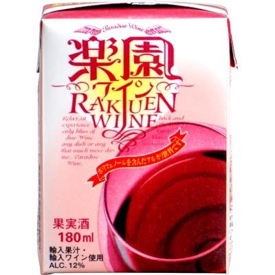 ふるさと納税 清須市 楽園　ワインミニパック　赤(180ml)30本