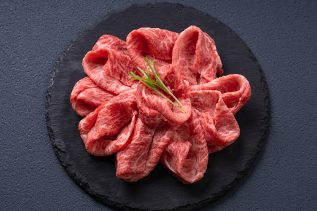 訳あり！おおいた豊後牛赤身霜降りしゃぶしゃぶすき焼き用 (肩・モモ) 1.2kg(600g×2p)