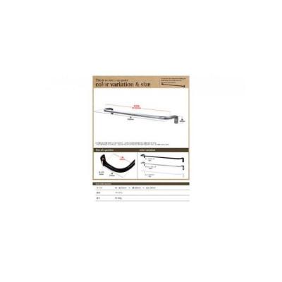 ふるさと納税 堺市 monoKOZZ アイアンタオルハンガー 太 500mm【マットブラック】タオル掛 50cm 日本製 |  | 02