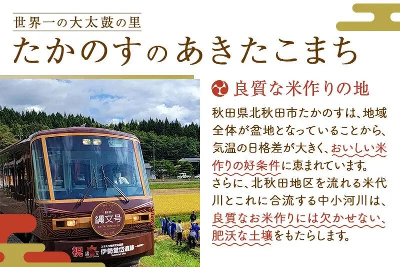 【定期便3ヶ月】JA秋田たかのす あきたこまち 白米10kg（5kg×2袋）10キロ お米 令和7年産 秋田たかのす農業協同組合