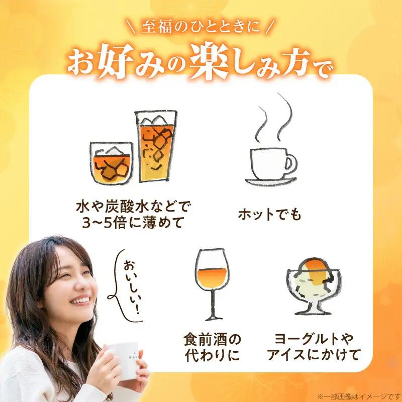 18年熟成 『梅寿酢（Ume Juice）』 300ｍｌ 3本セット 国産梅 無添加 こだわり 飲料 18年以上 熟成 エキス 清涼飲料水 食前 シロップ アイスクリーム 七福醸造 H001-124 
