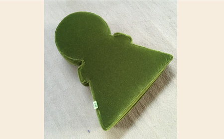 今城塚古墳クッション　グリーン　大阪府高槻市/宇宙椅子 cosmic re-chair[AOBV002] [AOBV002]