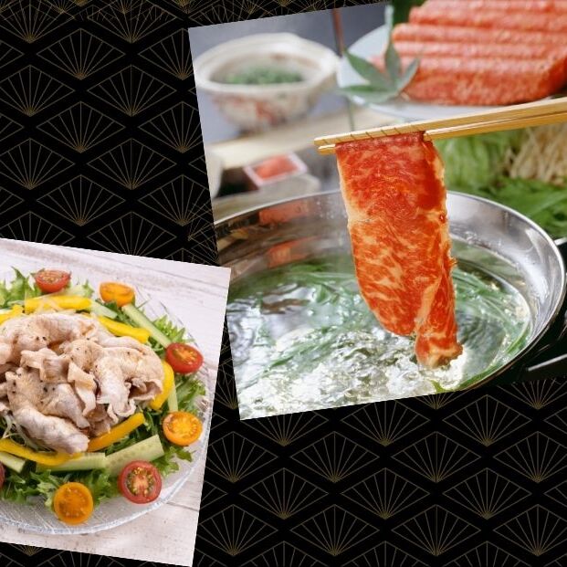 黒毛和牛めす牛 上しゃぶしゃぶ肉 500g 自家製ポン酢付き ／しゃぶしゃぶ ふるさと納税 黒毛和牛 肉 牛肉 お中元 お歳暮 正月 ギフト 和牛 食べ物 奈良県 宇陀市 福寿館_イメージ4