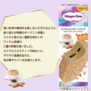 ハーゲンダッツ バー  20本 ロイヤルミルクティークランチ 【MNM001_201C_x】