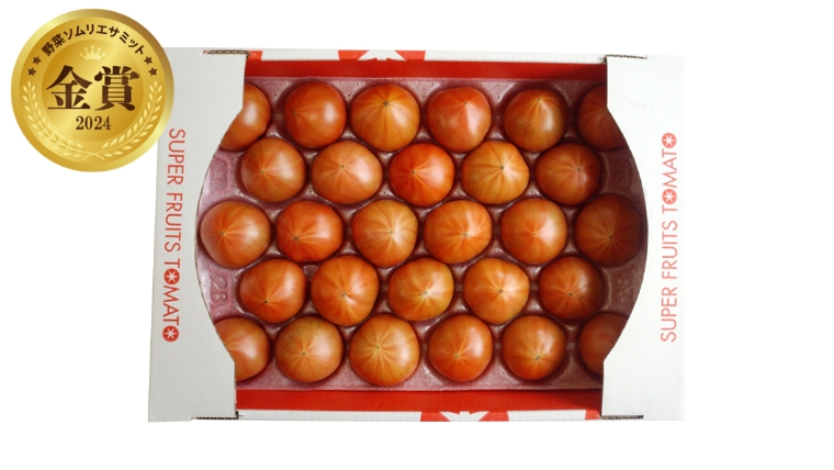 糖度9度以上 トマト 【 2025年収穫分 先行予約 】 スーパーフルーツトマト 大箱 約2.6kg （20〜35玉）糖度9度以上 ＆ 新鮮 きゅうり 約20本 野菜セット 2025年2月上旬発送開始