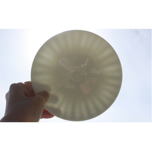 現代の名工 矢鋪與左衛門作【白磁しのぎ手 透過夏茶碗】有田焼 A300-48_イメージ3