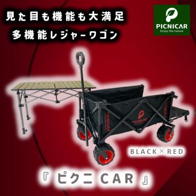 ふるさと納税 木曽岬町 ピクニCAR BLACK×RED 1台　黒天板　フルセット
