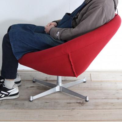 ふるさと納税 富田林市 Space Chair 1人掛け(スペースチェア)NC レッド【SWOF】 |  | 03