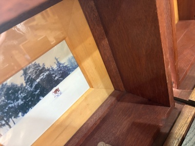 忍野工房　手作り仏壇「どうぶつ仏壇（マホガニー）」