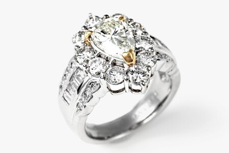 【一点もの】ダイヤモンド（1.506ct）プラチナリング　R73　K05104-H