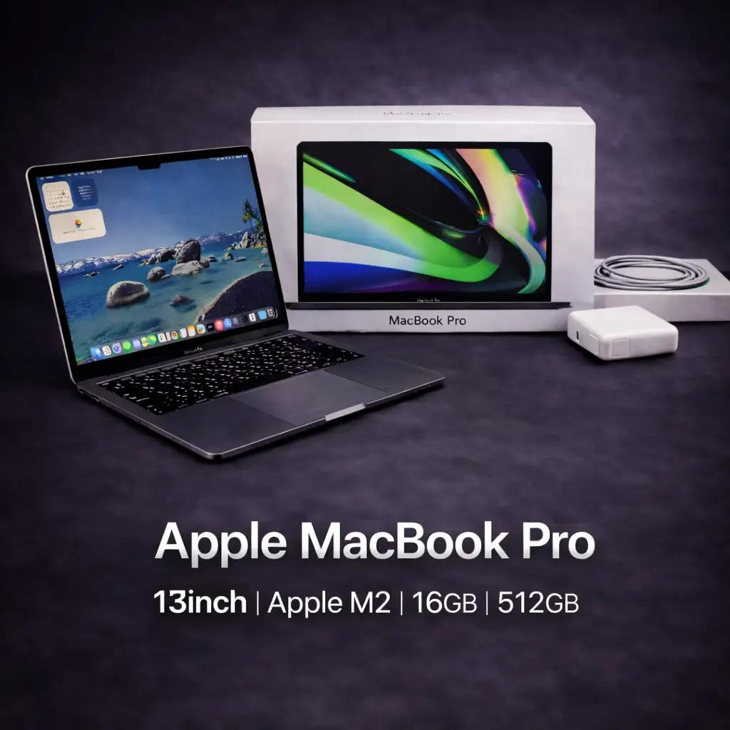 【厳選整備済｜法人リースアップ品】MacBook Pro 13インチ M2 / 16GB / 512GB SSD｜★美品・動作確認済｜★化粧箱付き【現品限り】 441-01
