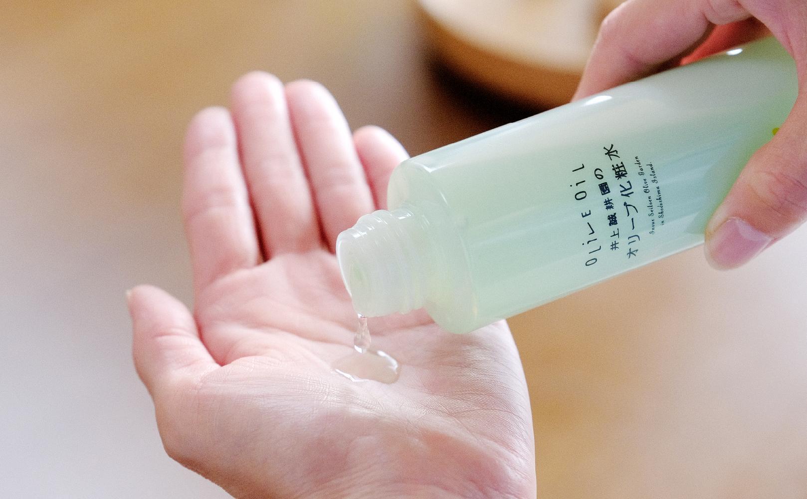 【井上誠耕園】オリーブ化粧水 ナチュラルスキンローション (150ml×3本)
