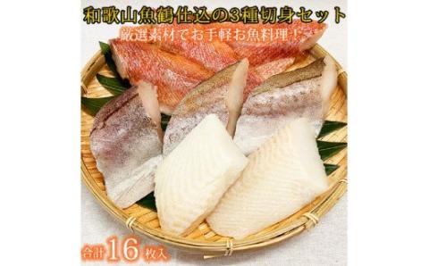 和歌山魚鶴仕込の魚切身詰め合わせセット(３種８枚)×２セット【uot743】