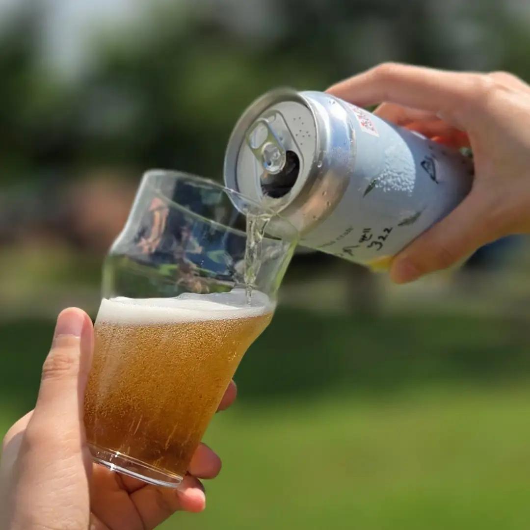 クラフトビール「まつかぜ322」350ml缶×24缶 （SAKE Golden Ale）北海道栗山町くりやまクラフト