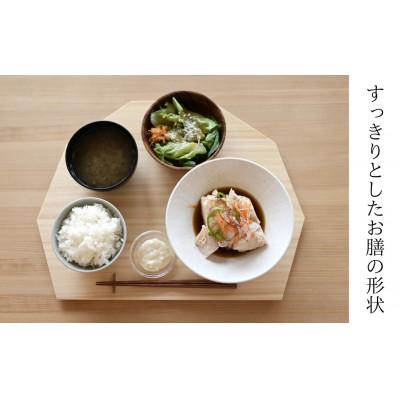 ふるさと納税 西粟倉村 ヒノキの平膳【角半月】 |  | 01