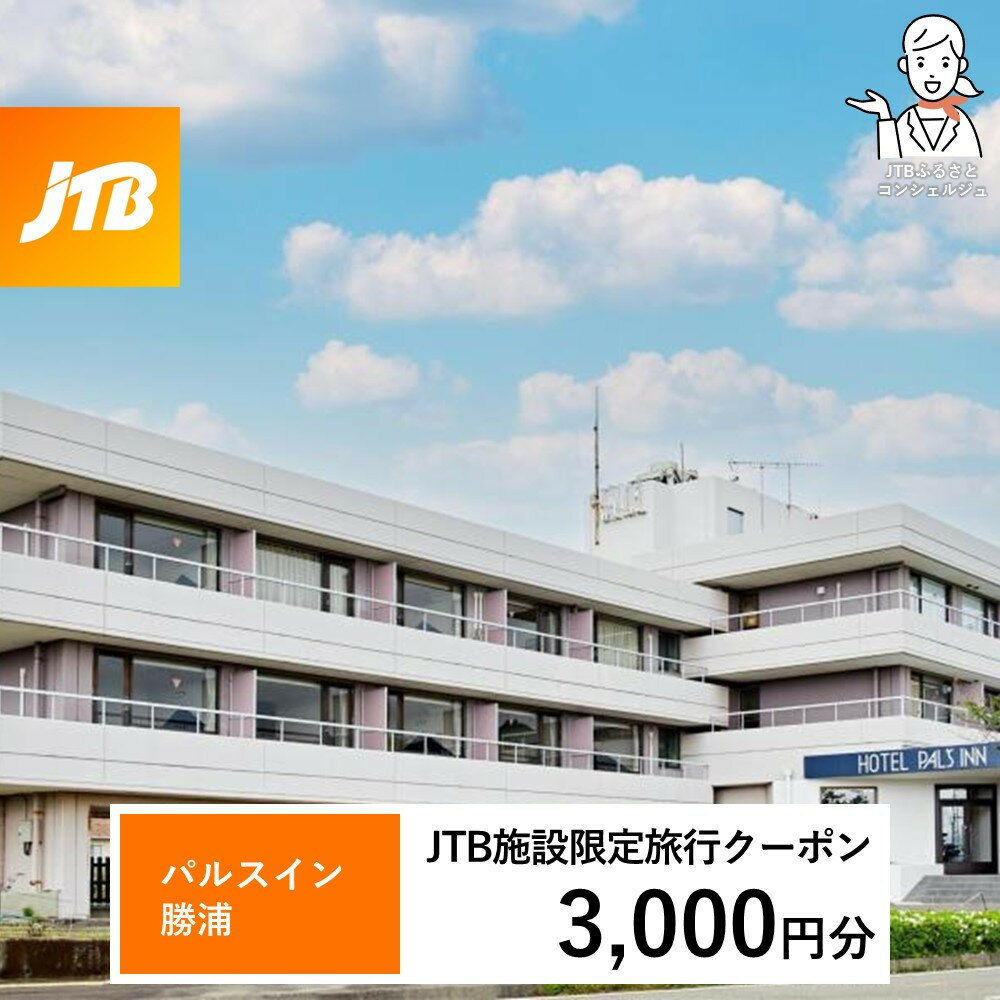【ふるさと納税】【選べる金額】パルスイン勝浦 JTB施設限定クーポン 3,000円分 or 6,000円分 【JTBふるさとトラベルコンシェルジュでのご予約限定】 | 旅行 宿泊 旅 ホテル