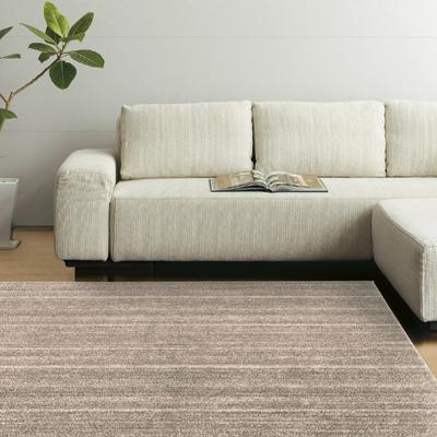 ふるさと納税 和泉市 【サイズ140×200cm】カーペットラグ　さらさらふわふわ長続き(リュストル)　色:グレージュ