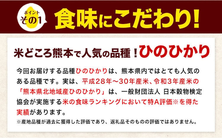 【12ヶ月定期便】令和6年産 白米 5kg 米 ひのひかり《お申込み月の翌月から出荷開始》熊本県 菊池市 国産 熊本県産 白米 精米 無洗米 送料無料 ヒノヒカリ こめ お米---kikuchitei