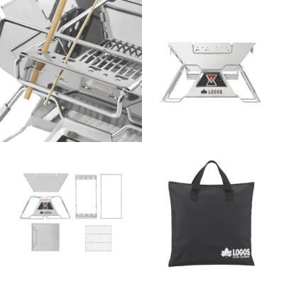 ふるさと納税 城陽市 LOGOS ピラミッドTAKIBI M 　キャンプやBBQをより楽しめる焚き火台!　81064163 |  | 03