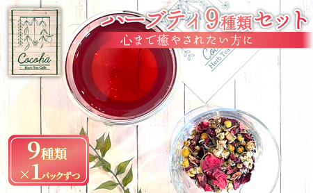 ハーブティー 9種類 1パック 飲み比べ ハーブティー
