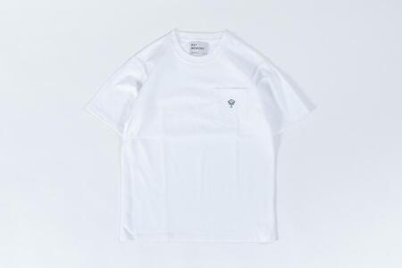 【KEY MEMORY】Natural Label Pocket T-shirts WHITE〈2〉メンズMサイズ