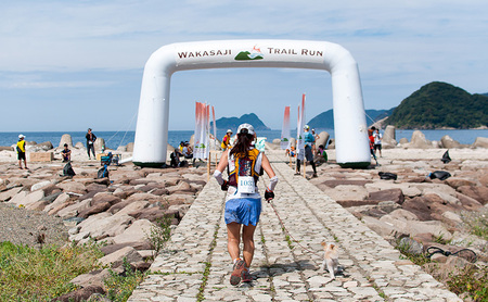 若狭路トレイルラン ミドルエントリー券 ランニング アウトドア スポーツ 若狭湾 福井県