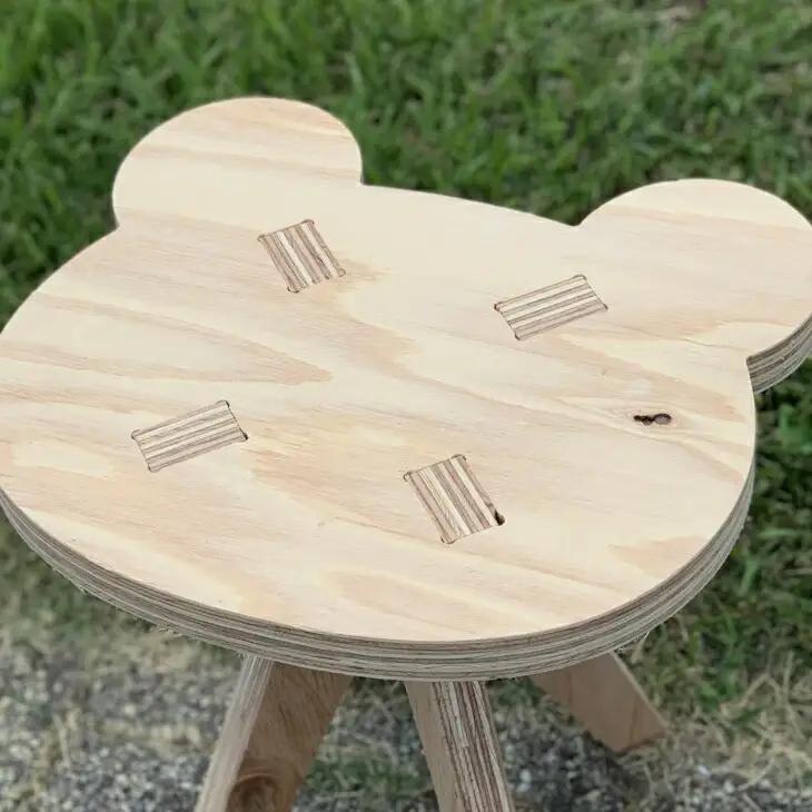 木製イス 《ちょう》 OTOMO STOOL mini 【1778-3】