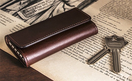 名入れ無料 Lemmaのキーケース（ワイン）