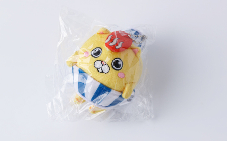【波佐見町のゆるキャラにゃ！】マスコットキーホルダー はちゃまる 【波佐見町観光協会】[UE19]