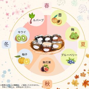ポポジャム＆季節のジャムの詰合せ　古民家カフェ 鍵屋 ポポジャム 季節のジャム 手作り 詰め合わせ フルーツ セット 無添加 無農薬 果物 くだもの 山梨 早川町