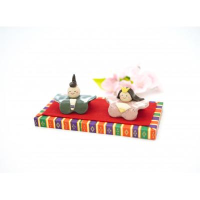 ふるさと納税 安芸市 花型おひなさま(陶器製) |  | 01