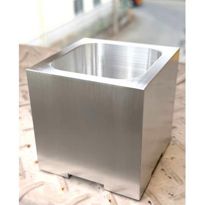 ふるさと納税 武豊町 アルミ削りだし植物鉢001