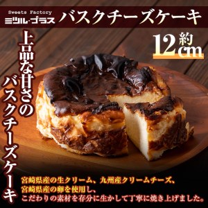 【I-8】＜先行予約受付中！2026年6月から順次発送予定＞自家製こだわり製法！バスクチーズケーキ(1個)・ジェラート(4個)詰め合せ【ミツル・プラス】