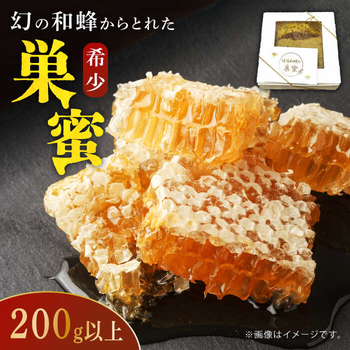 【ふるさと納税】対馬 ニホンミツバチ 巣蜜 はちみつ 稀少 つしま 《対馬市》【特定非営利活動法人 對馬次世代協議会（対馬コノソレ）】九州 長崎 スイーツ トッピング 朝食 おやつ[WAM022]