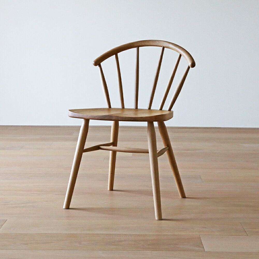 【ふるさと納税】【選べる素材】高野木工 UN CHAIR アンチェア オーク / ウォルナット / オーク黒塗装 【5年保証】 ウィンザーチェア 木製 ウレタン塗装 いす イス 椅子 家具 インテリア 福岡県 筑後市 送料無料